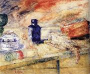 James Ensor The Blue Flacon France oil painting artist